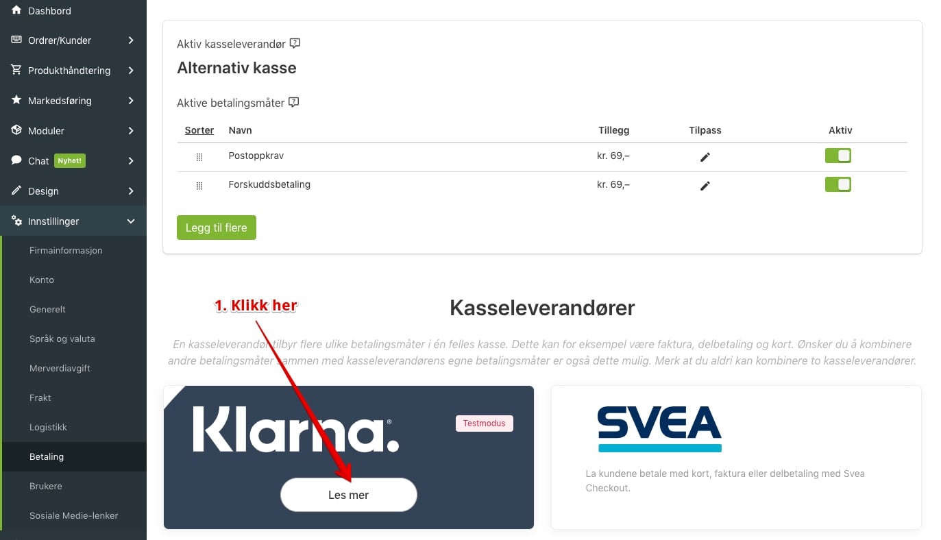 Sjekk bestillingsstatus