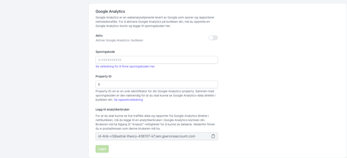 googleanalyticssporing