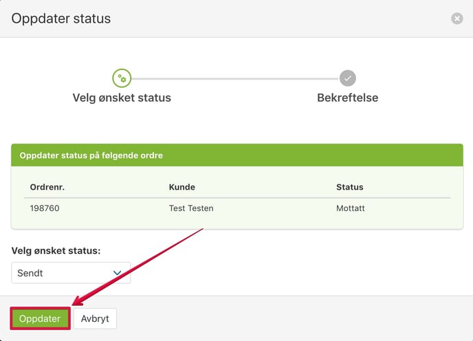 Velg-ønsket-status