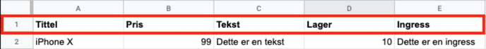 CSV-import av nye produkter | 24Nettbutikk Help Center 2021-07-10 16-54-41