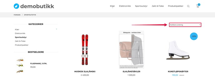 Sortering-produkter